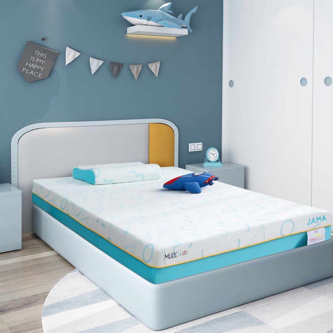 Kids 5" and 7" Gel Memory Foam Mattress