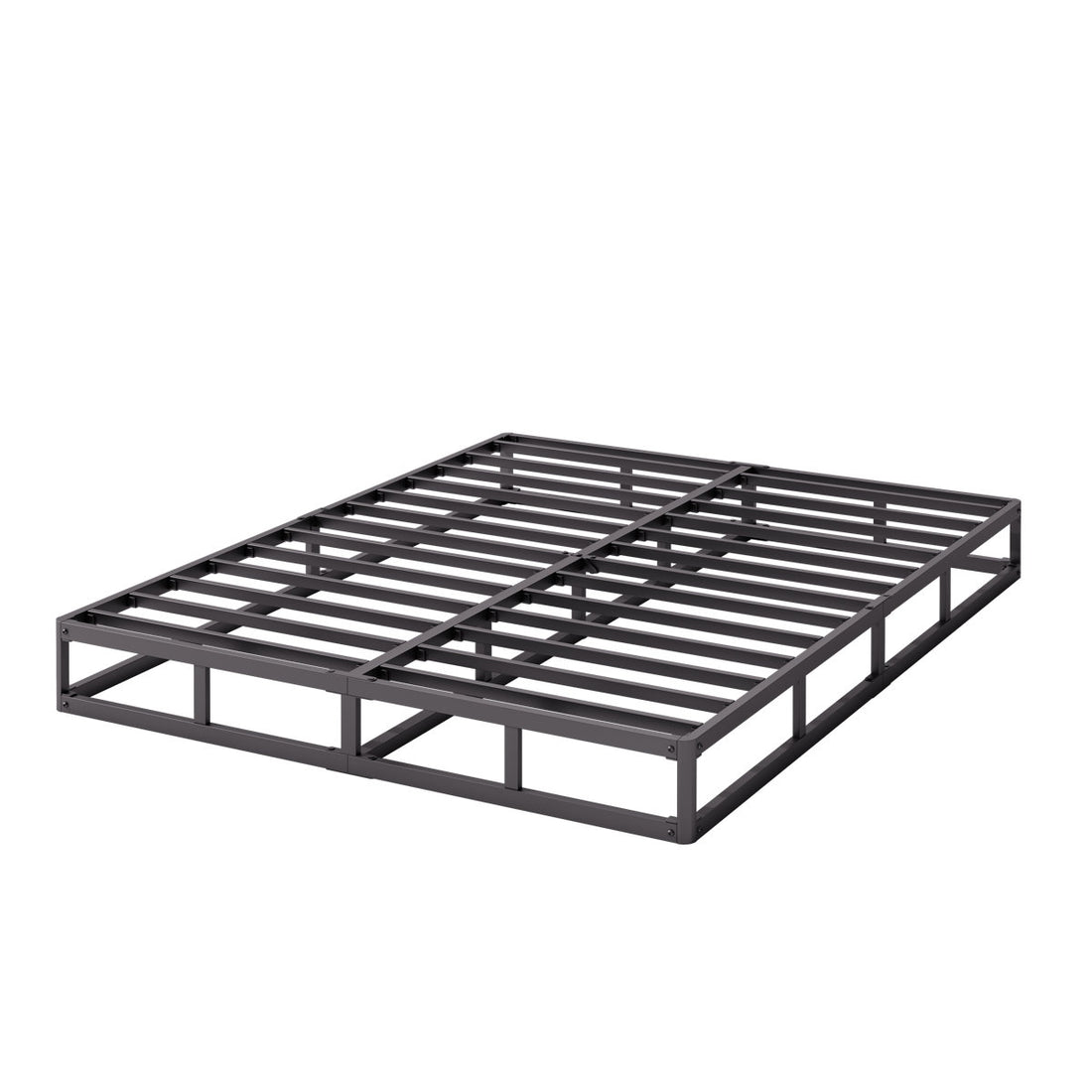 Likins 4 Inch Metal Box Spring with Frabric Cover, Easy Assembly