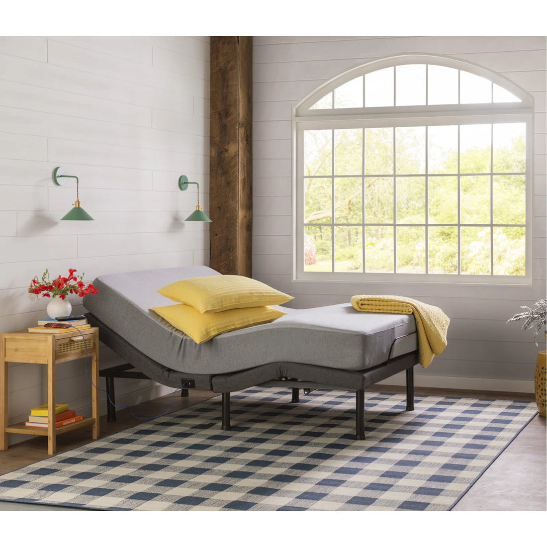 Massaging Zero Gravity Adjustable Bed with Wireless Remote - Sleep by Wayfair™