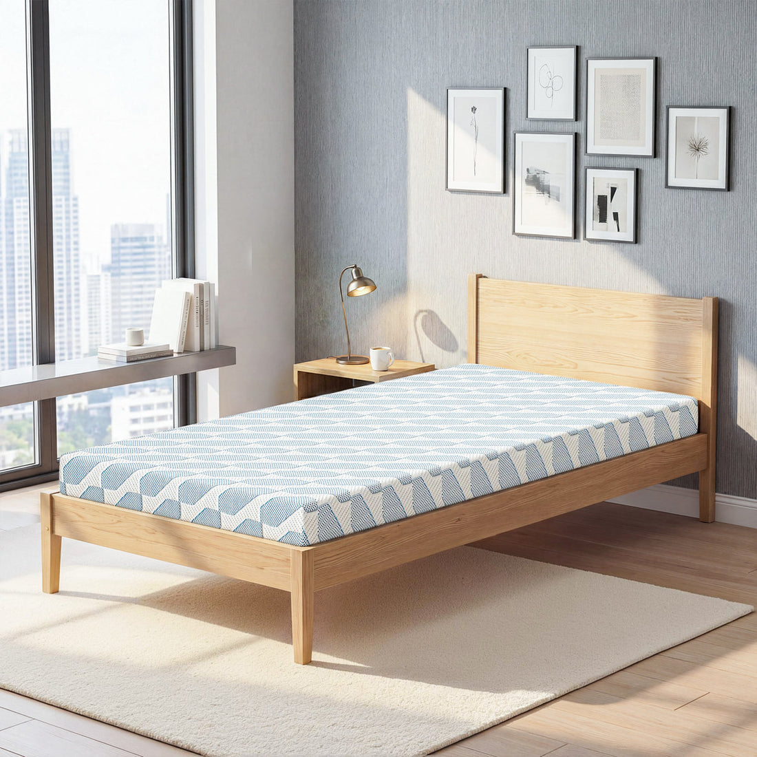 Medium Firm Cooling Gel Memory Foam Mattress