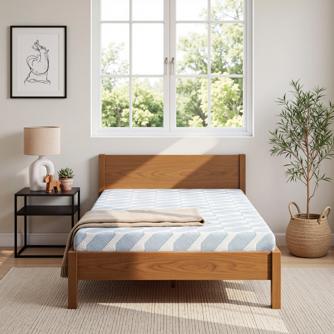 Medium Firm Cooling Gel Memory Foam Mattress