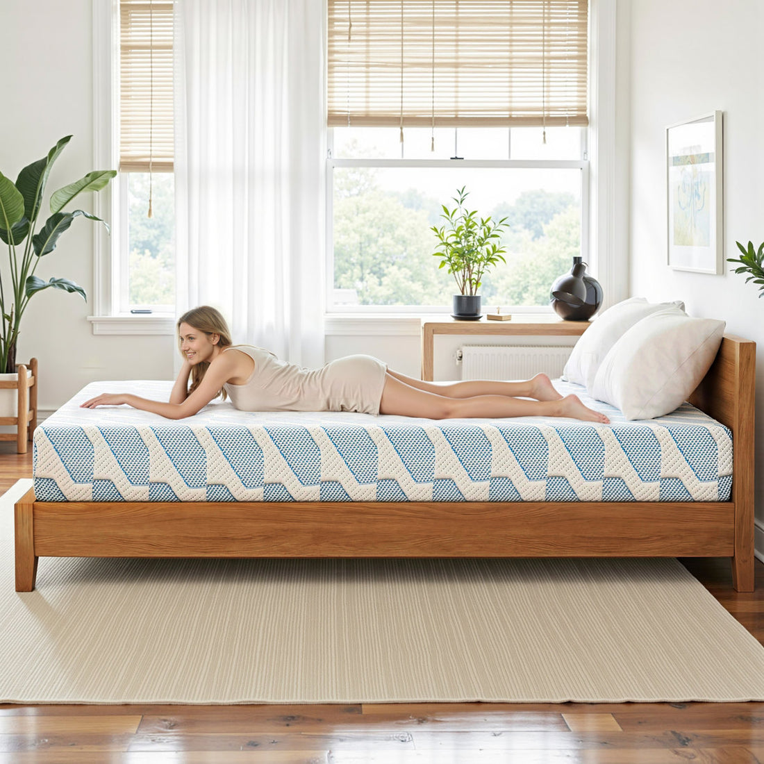 Medium Firm Cooling Gel Memory Foam Mattress