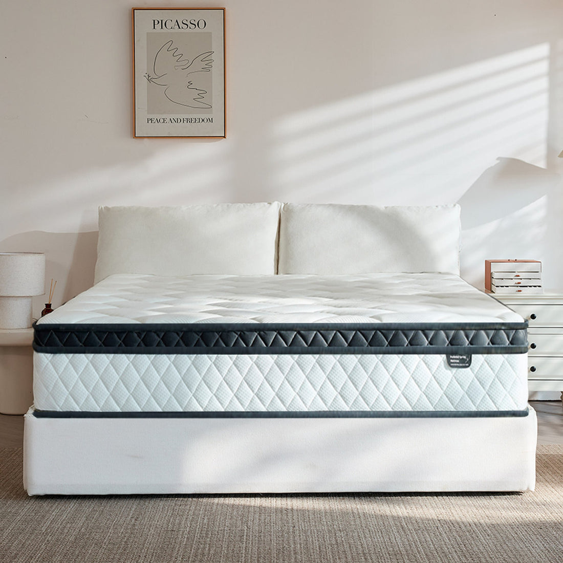 Medium Firm Memory Foam Hybrid Mattress in a Box