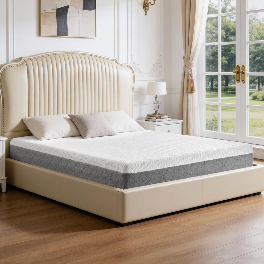 Medium Firm Memory Foam Mattress In A Box With Firm Body Support