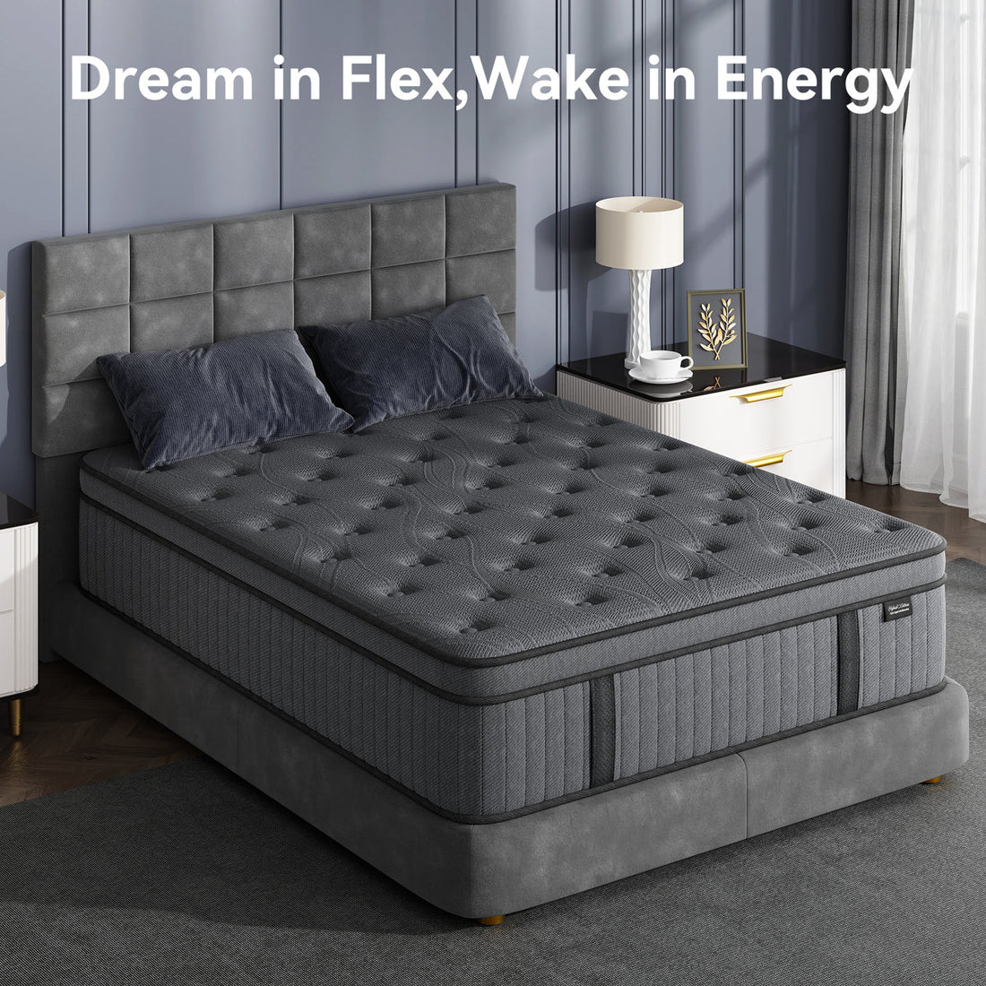 Medium Pocket Spring Hybrid Mattress With Memory Foam