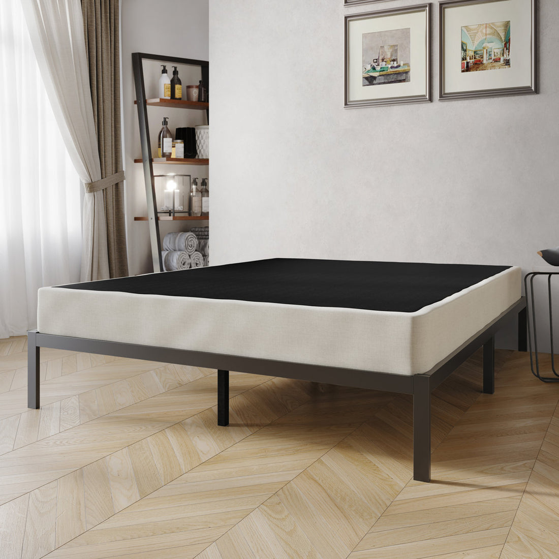 Nickalls 4.92'' Wood Box Spring