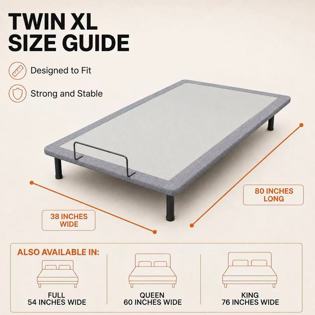 Oakes Zero Gravity Adjustable Bed with Wireless Remote