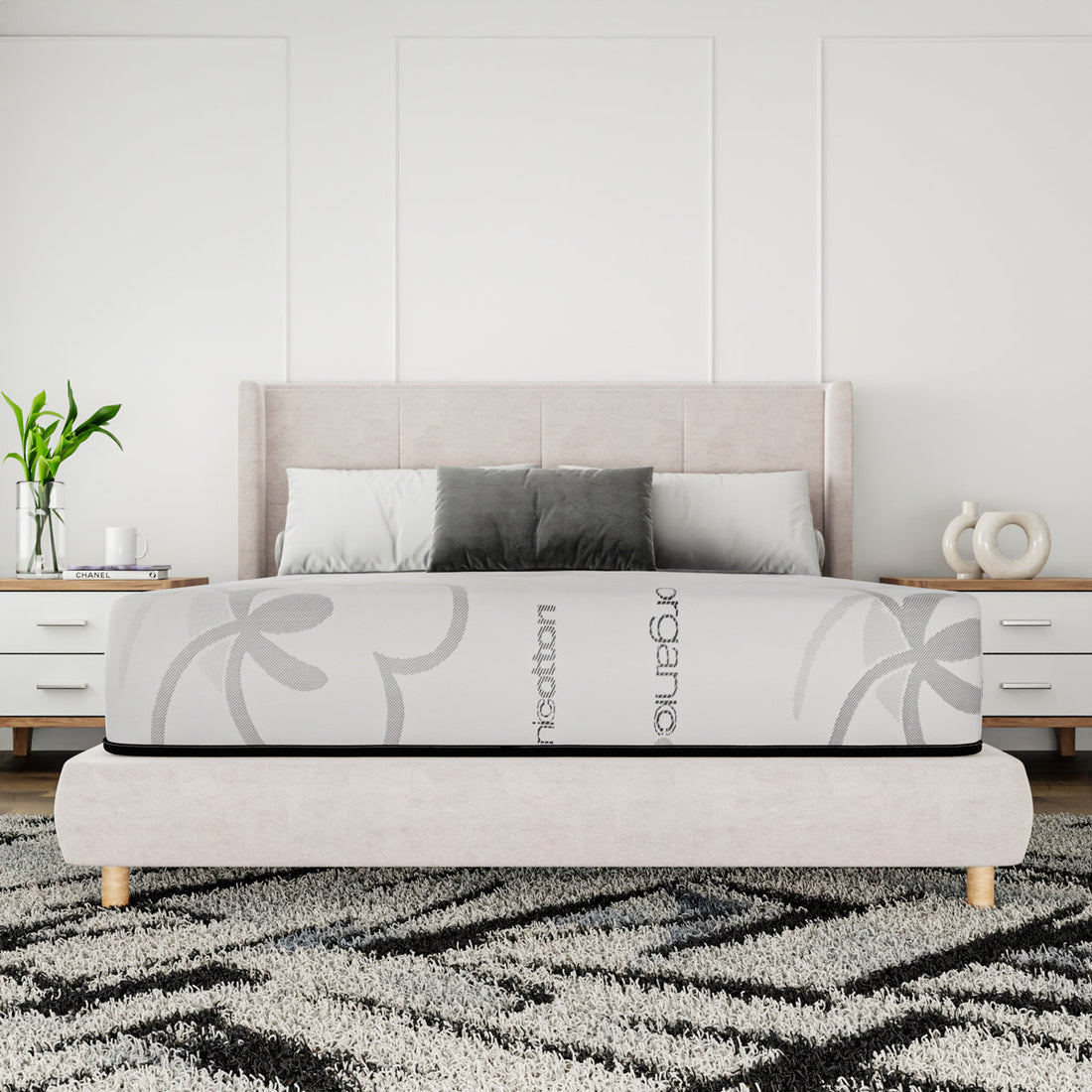 Orthopedic Mattress 8 Inch Plush Tight-Top Mattress