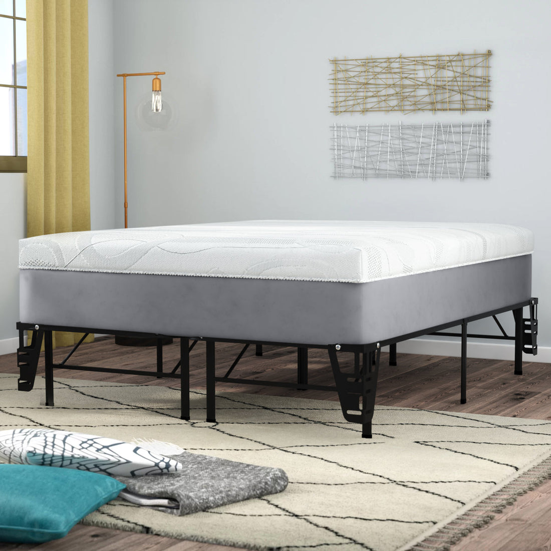 Otero Plush Memory Foam Mattress