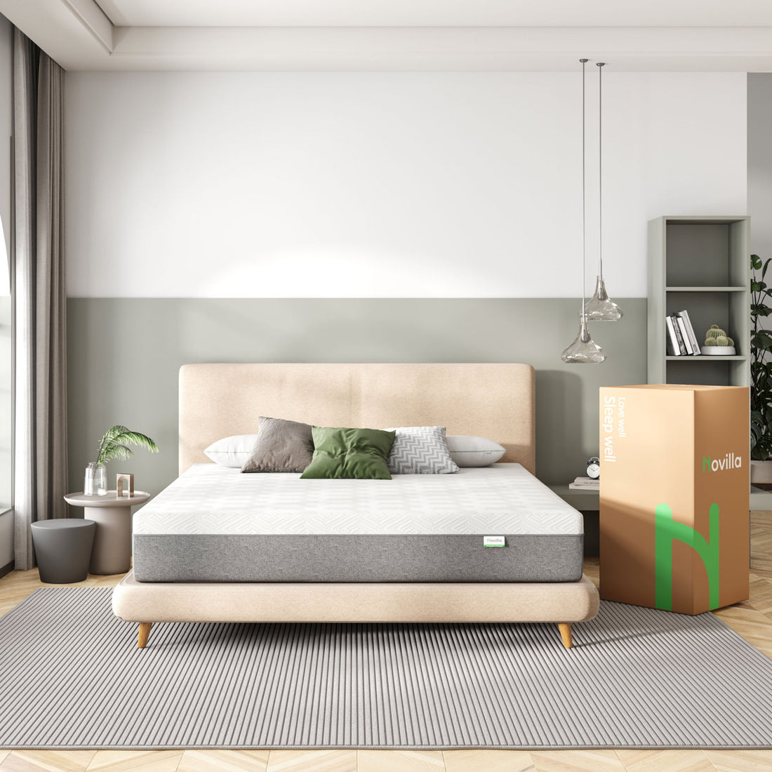 Pedra 10'' Medium Gel Memory Foam Mattress