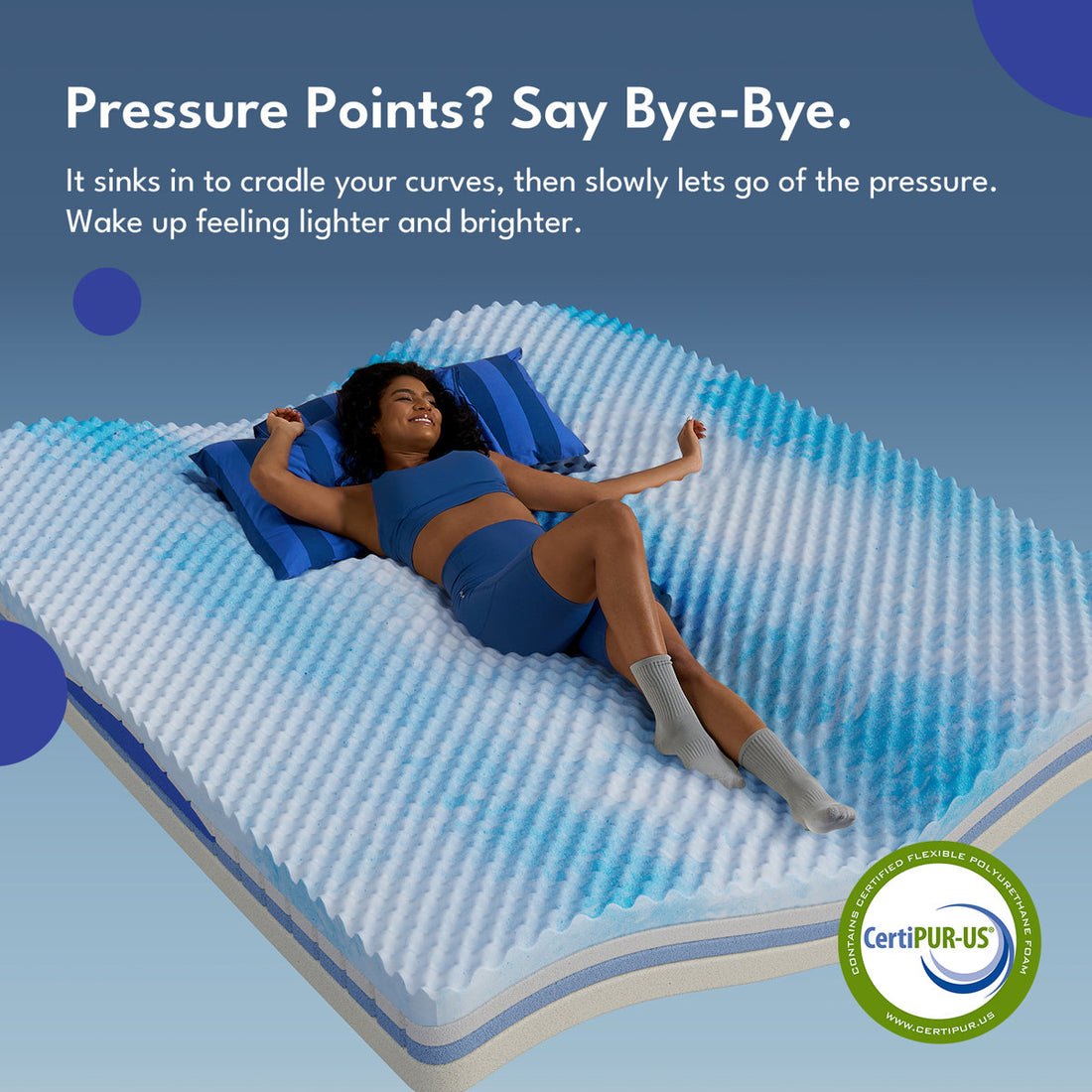 Queen Mattress in a Box, 12 inch Medium, Cooling Gel Memory Foam & Individually Pocket Springs for Motion Isolation & Pressure Relief, Medium Firm, CertiPUR‑US Certified