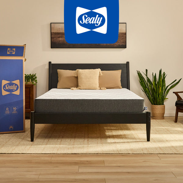 Sealy® To Go 10" Medium Memory Foam Mattress-in-a-Box