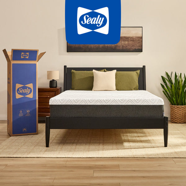 Sealy® To Go 12" Medium Hybrid Mattress-in-a-Box