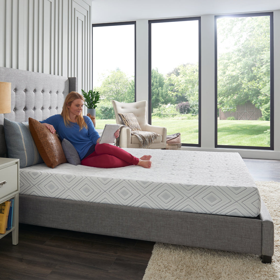 Sealy Cool 8" Firm Memory Foam Mattress