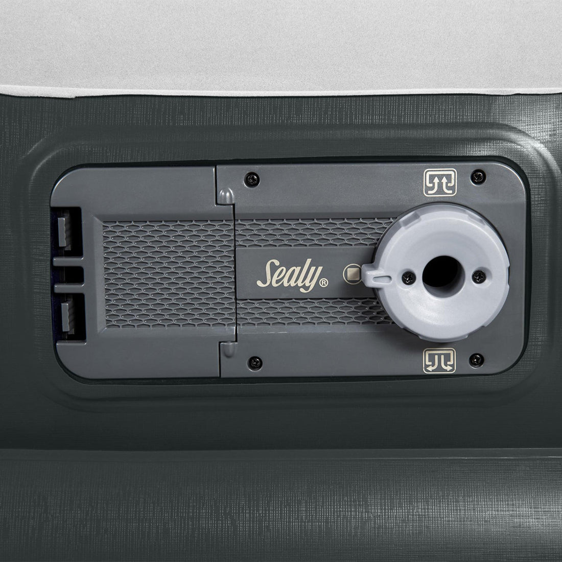 Sealy Tritech Inflatable Air Mattress Bed with Built-In AC Pump & Bag