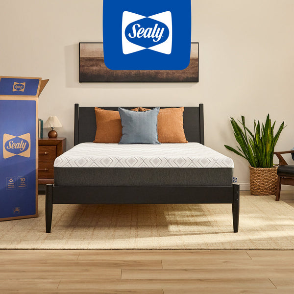Sealy to Go 12" Medium Memory Foam Mattress in a Box