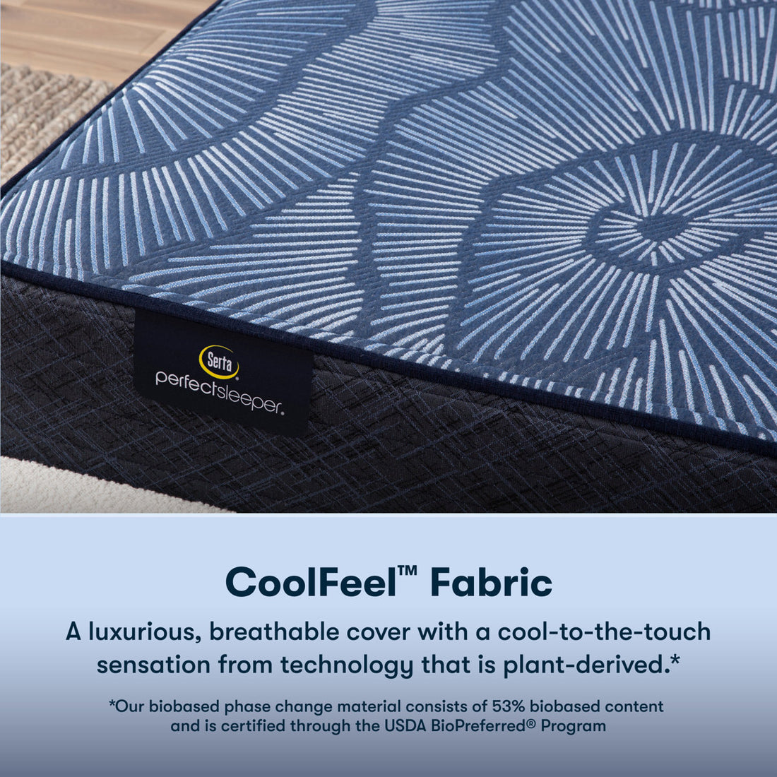 Serta Perfect Sleeper Pacific Peace 12" Hybrid Medium Mattress