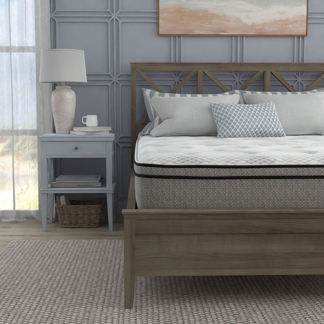 Sleep Inc. Sleep Solutions Medium Hybrid Mattress