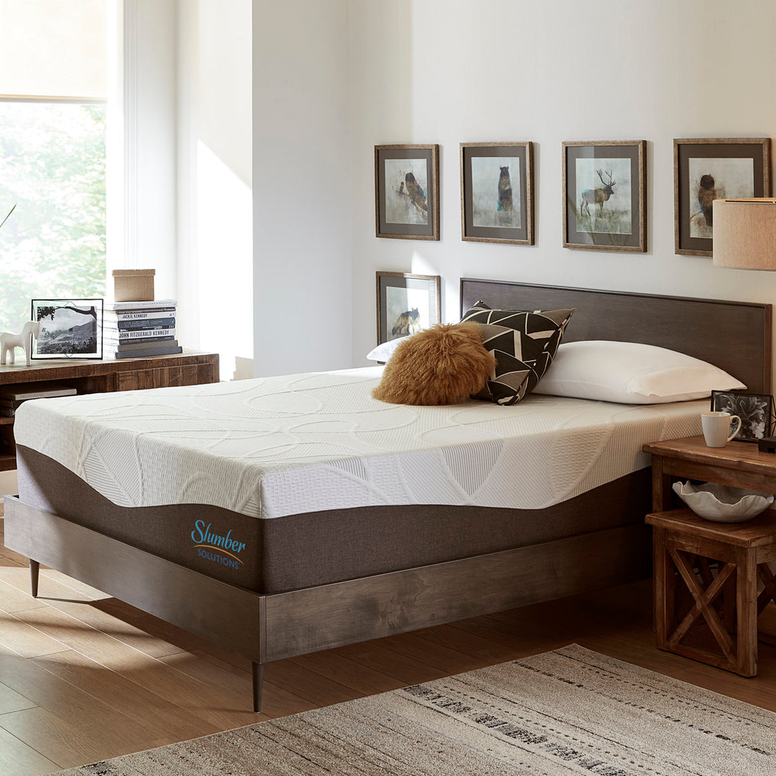 Slumber Solutions Firm Gel Memory Foam Mattress