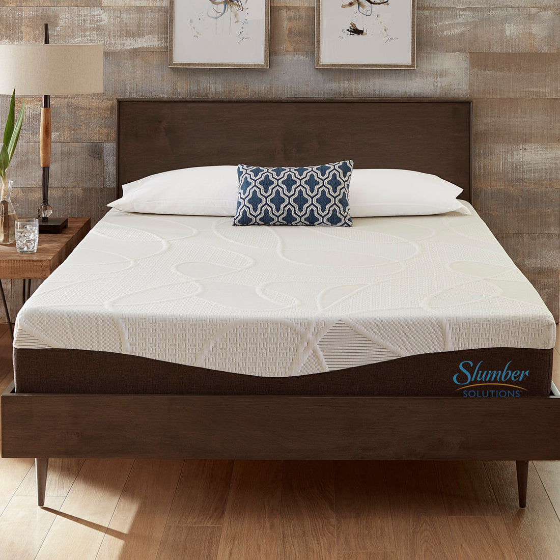 Slumber Solutions Firm Gel Memory Foam Mattress