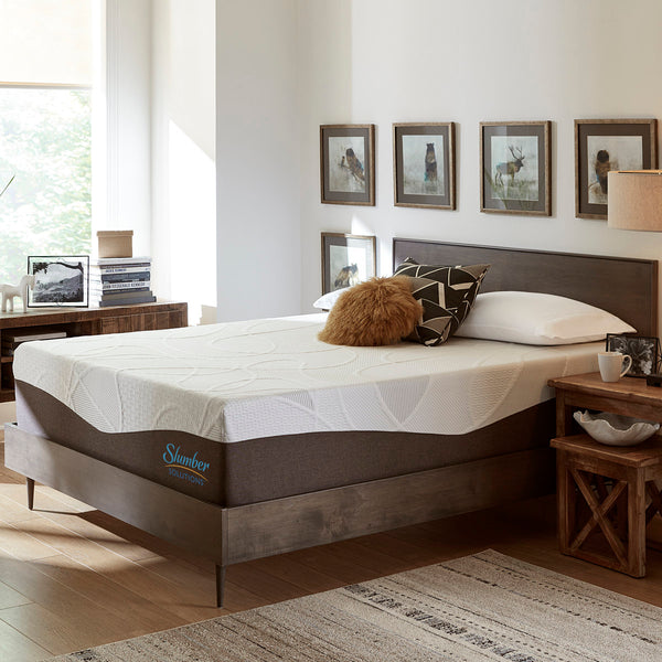 Slumber Solutions Plush Gel Memory Foam Mattress
