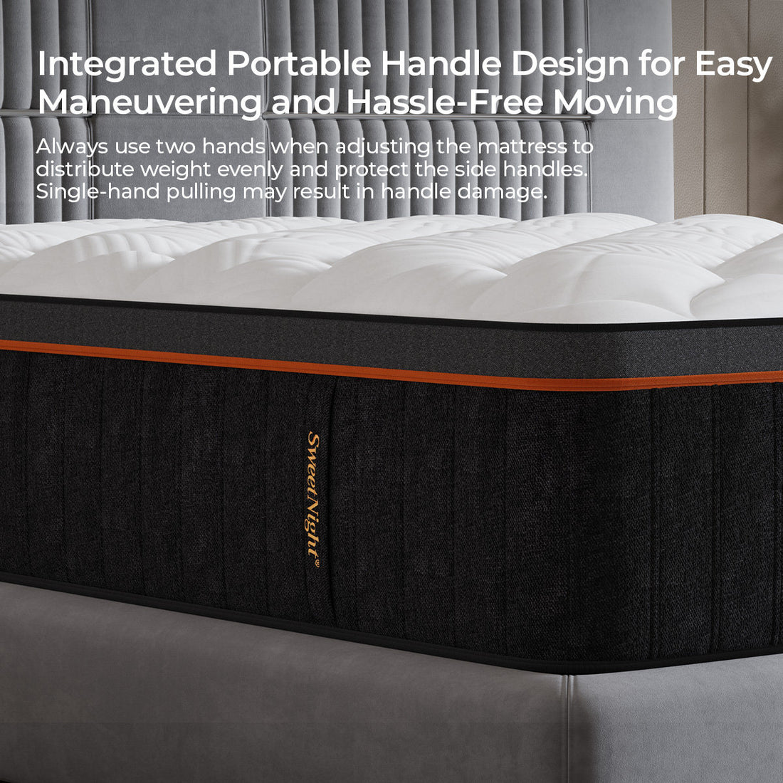Sweetnight 14 Inch Cooling Hybrid Mattress with Gel Memory Foam, Medium Firm, CertiPUR-US
