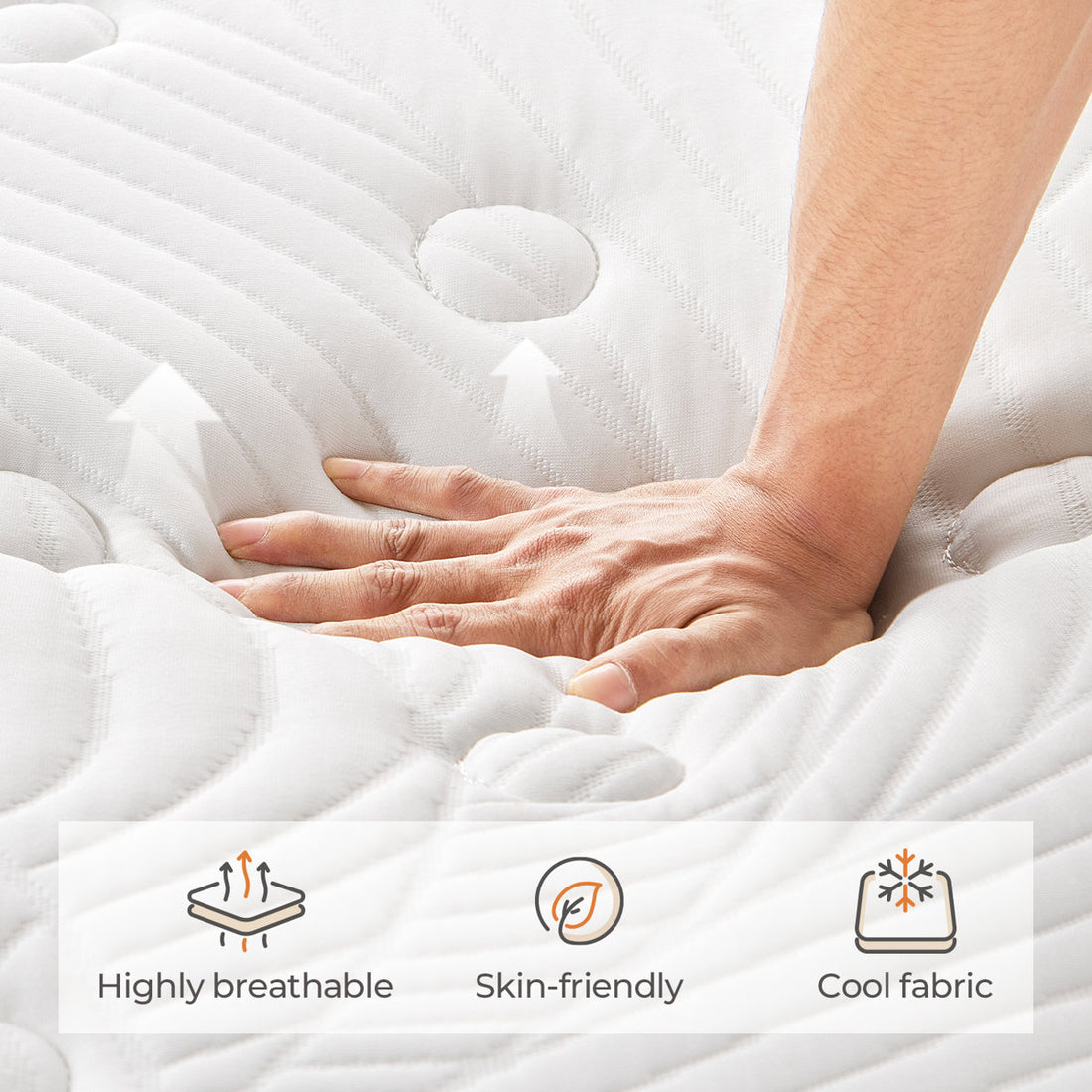 Sweetnight 16'' Gel Memory Foam Mattress