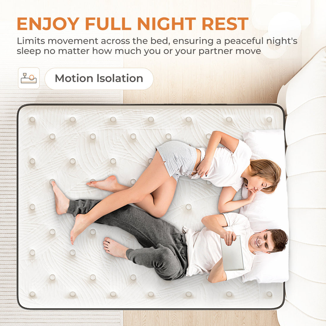 Sweetnight 16'' Gel Memory Foam Mattress