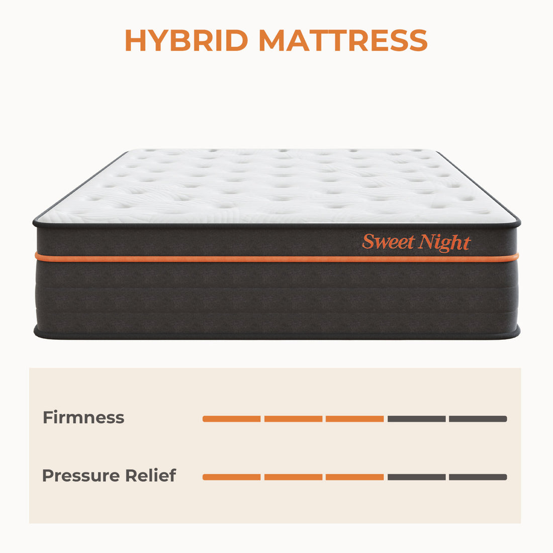 Sweetnight 16'' Gel Memory Foam Mattress