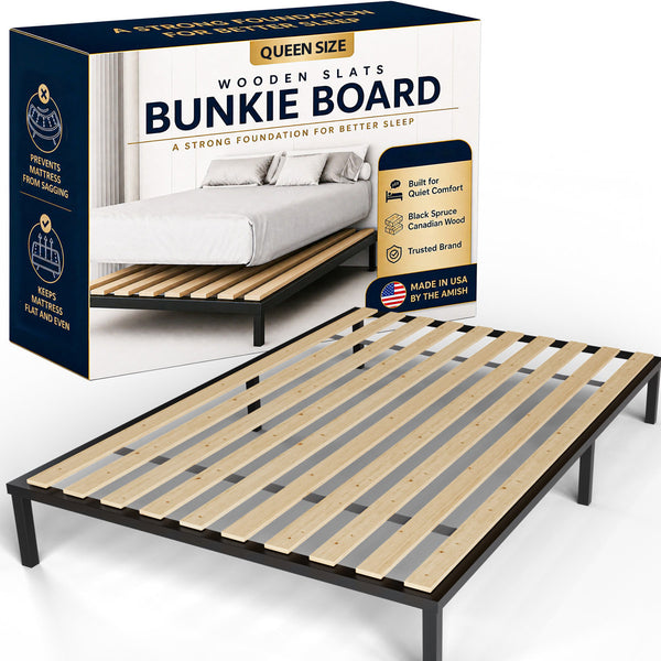 Tatum 0.68-Inch Standard Vertical Mattress Support Wooden Bunkie Board/Slats