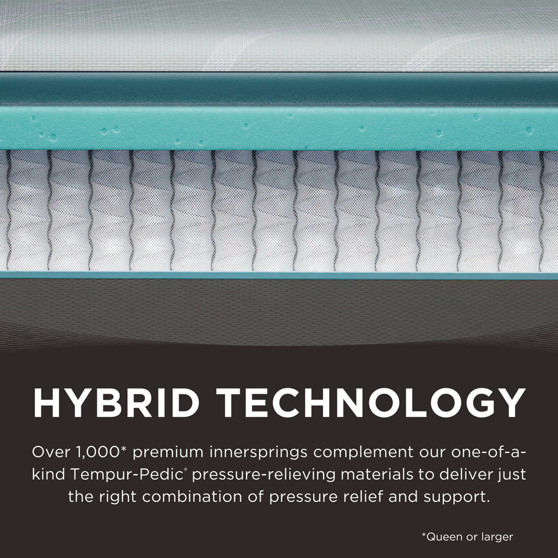 Tempur-Pedic TEMPUR-ProAdapt® Medium Hybrid 12" Mattress