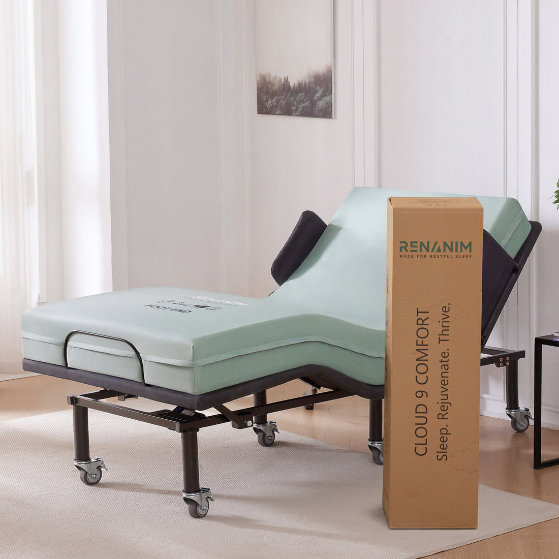 Twin Xl Bed Mattress For Pressure Redistribution, Waterproof Twin Xl Adjustable Mattress 80 X 35 Inches Mattress