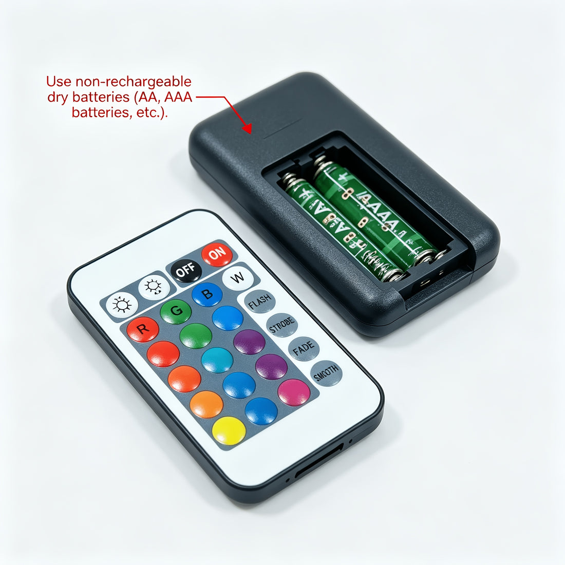 rechargeable rgb 16   projection lamp remote