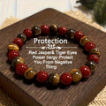 1pc bohemian tigers eye     birthstone bracelet
