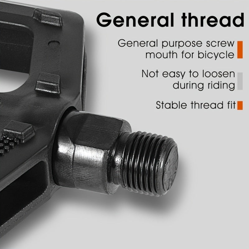 bicycle pedals universal lightweight wide design