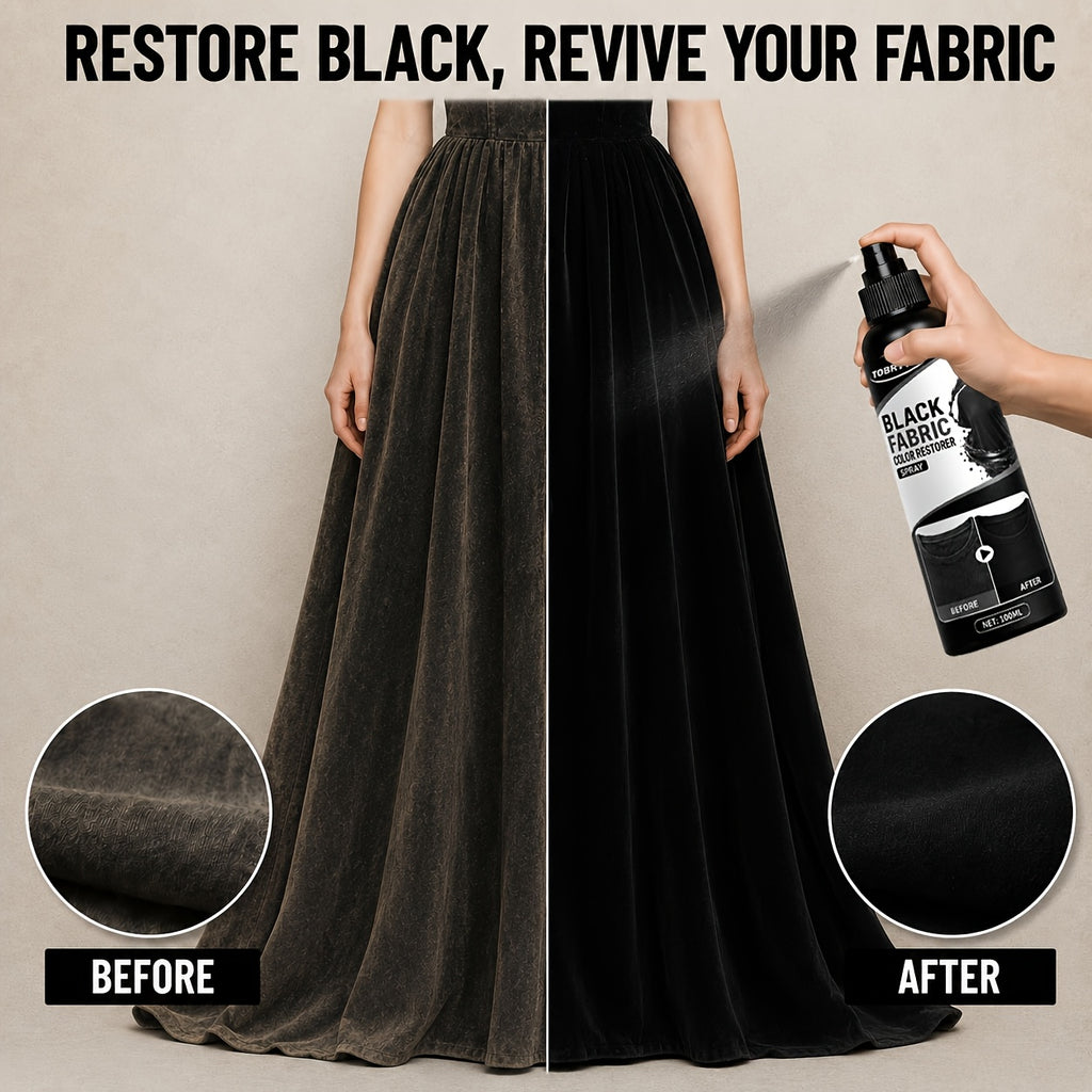 100ml black fabric color correction spray instant fade