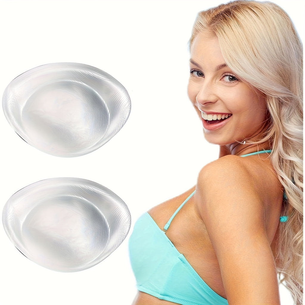 swimsuit bikini silicone bra pad insert thickened ruched