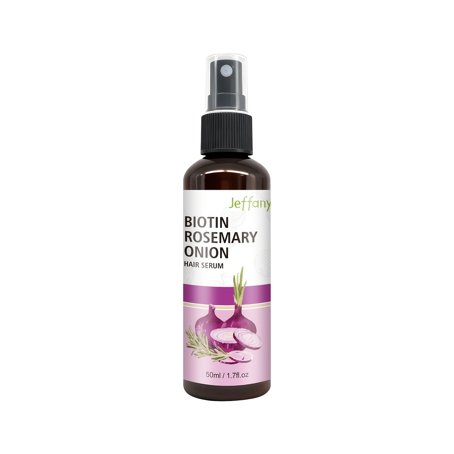 strengthening hair serum spray biotin rosemary onion oil