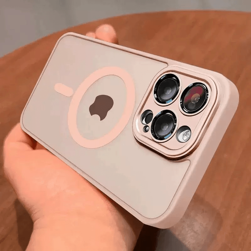 magical luxury matte translucent shockproof case   17