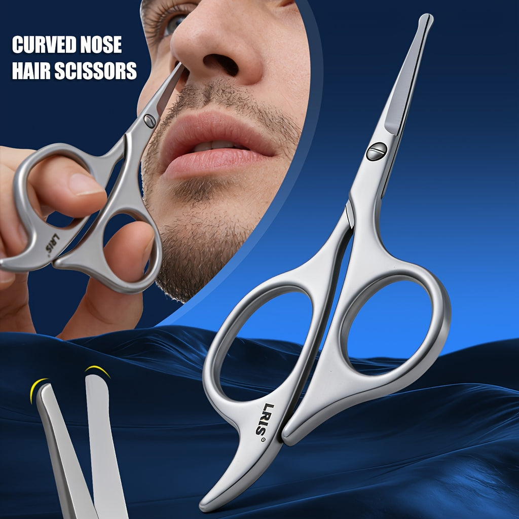 nose hair scissors a stainless steel rounded tip design