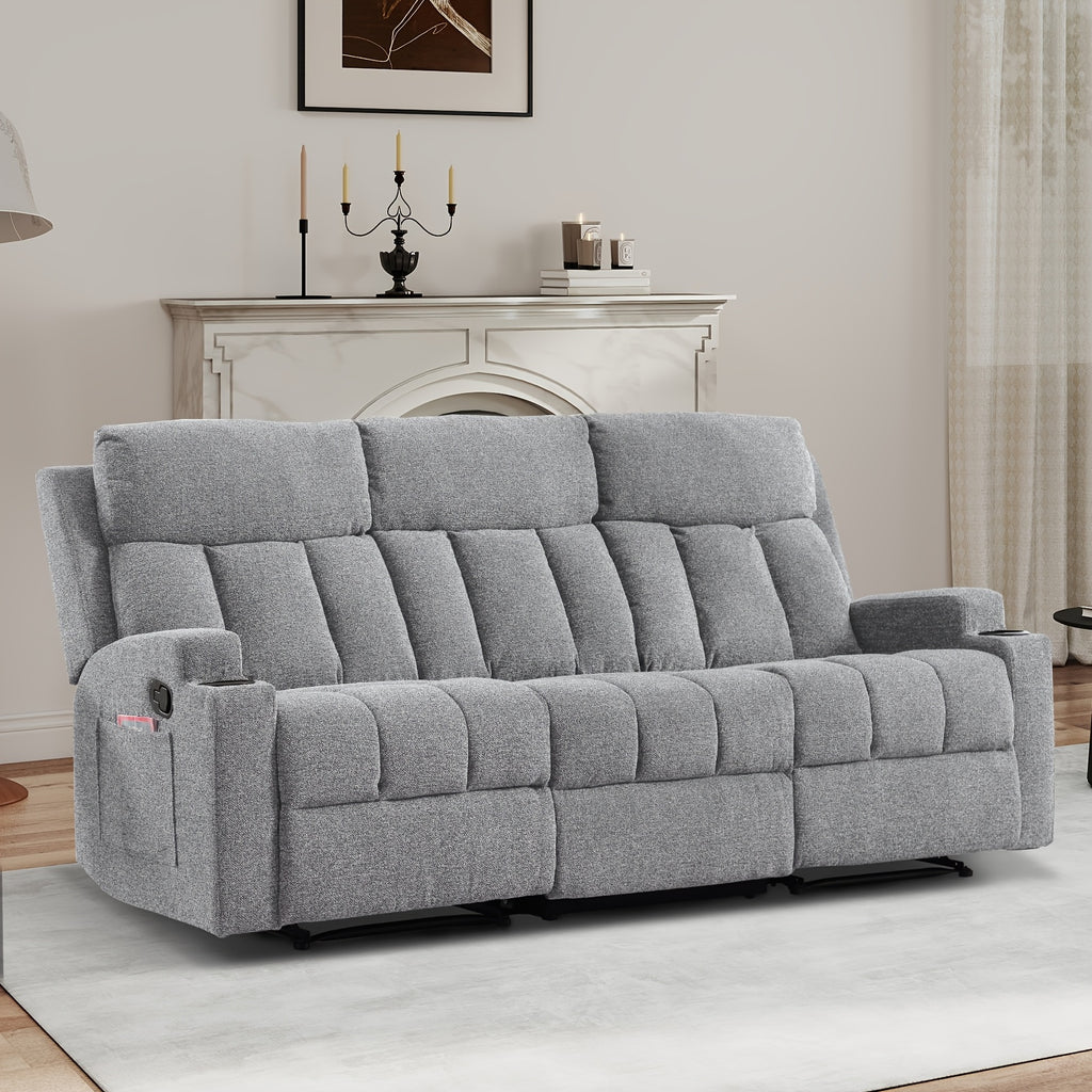 1pc 3pcs manual recliner living room set 1 seater 2 seater 3