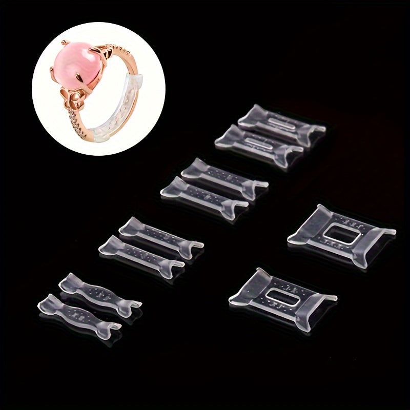 12pcs set ring adjustment pad ring size adjuster fixed loose