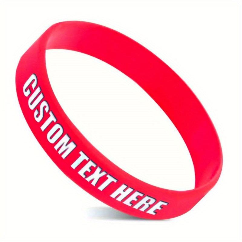 gift 77pcs custom silicone bracelets   supplies
