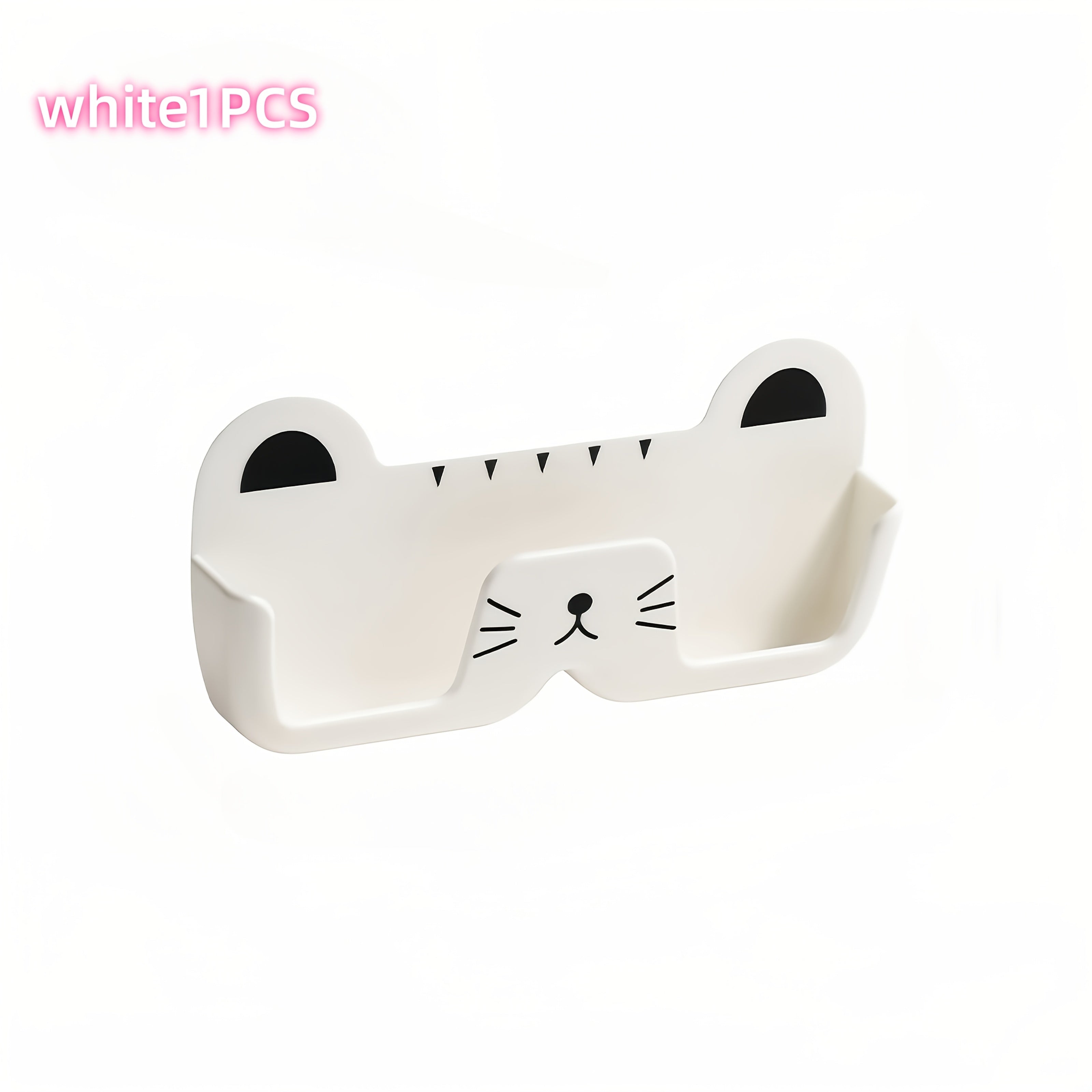 wall mounted glasses storage box suitable bedside bathroom