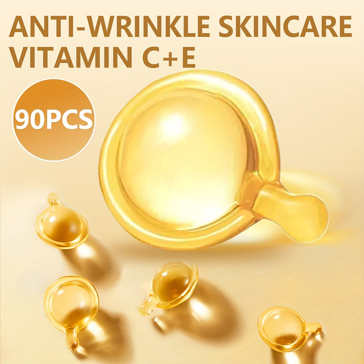 cosnyce 90pcs vitamin c e skincare essence capsules vitamin