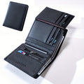 1pc genuine leather wallets men vintage thin vertical short