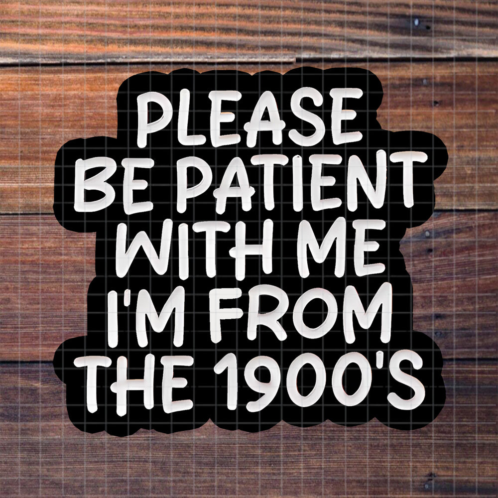 3 inch vintage fight sticker humorous themed vinyl stickers