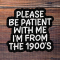 3 inch vintage fight sticker humorous themed vinyl stickers