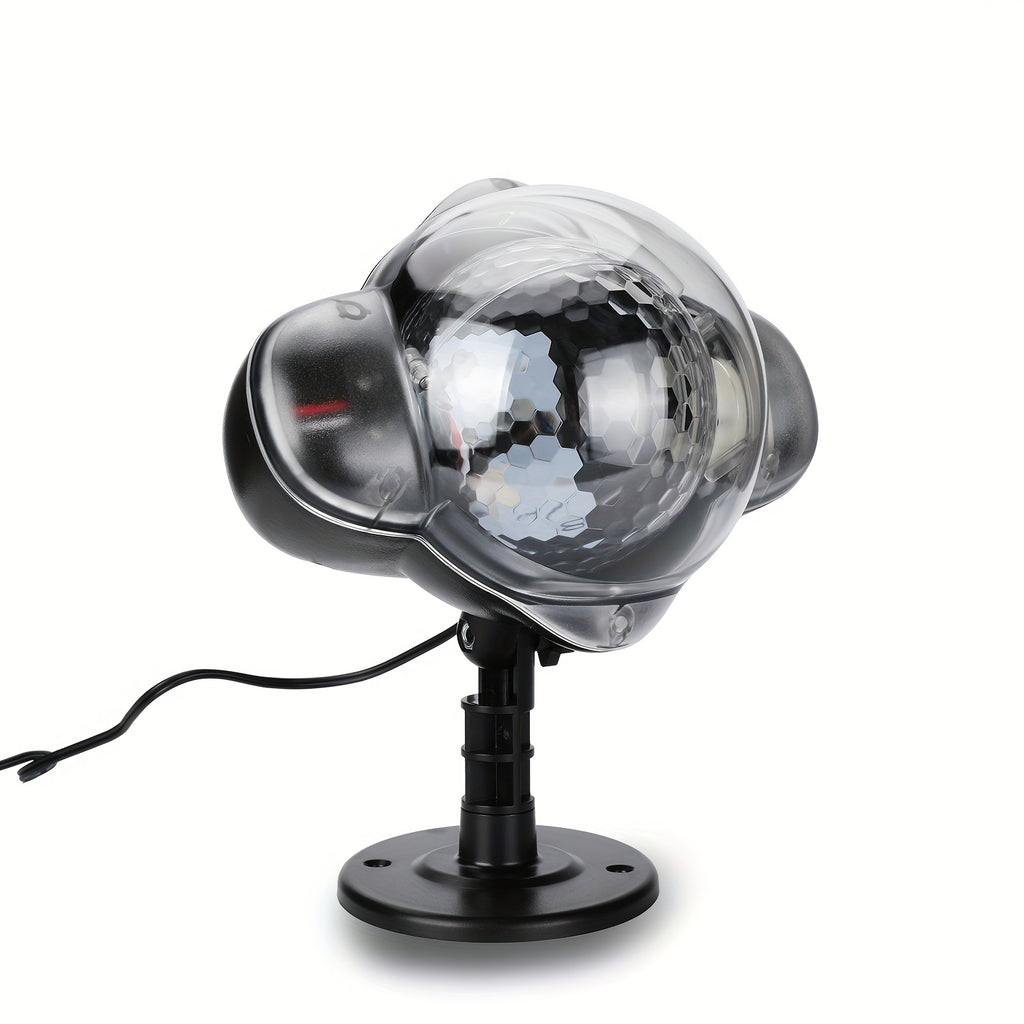 an   outdoor snowflake projection light suitable