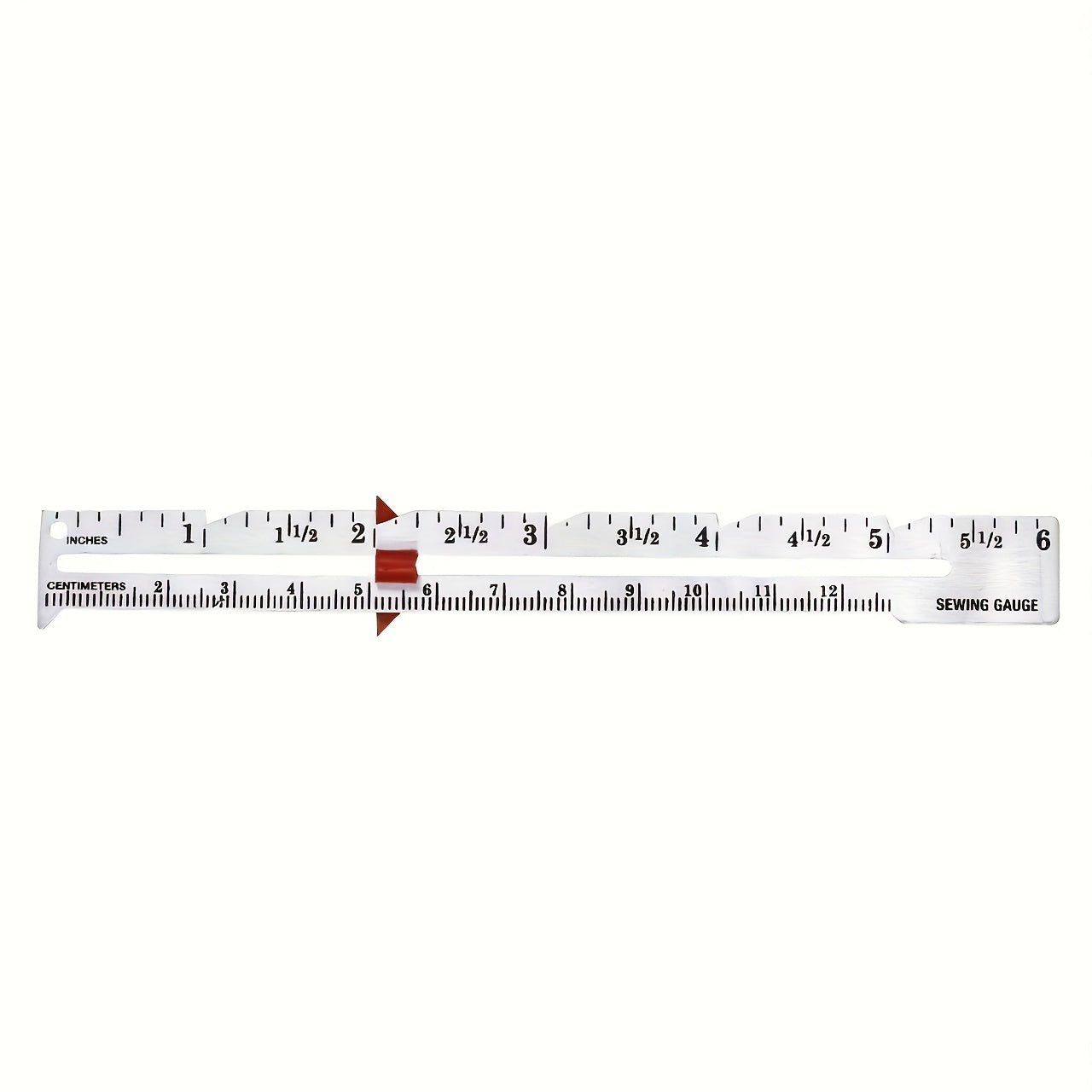 handmade   ruler metal edge measuring sewing tool